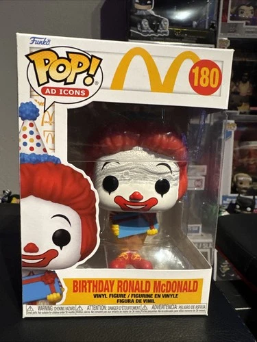 Funko Pop Ad Icons McDonald’s Birthday Ronald McDonald #180