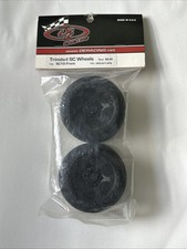 DE Racing Trinidad SC Wheels Team Associated SC10 Front Black DER-SCT-AFB