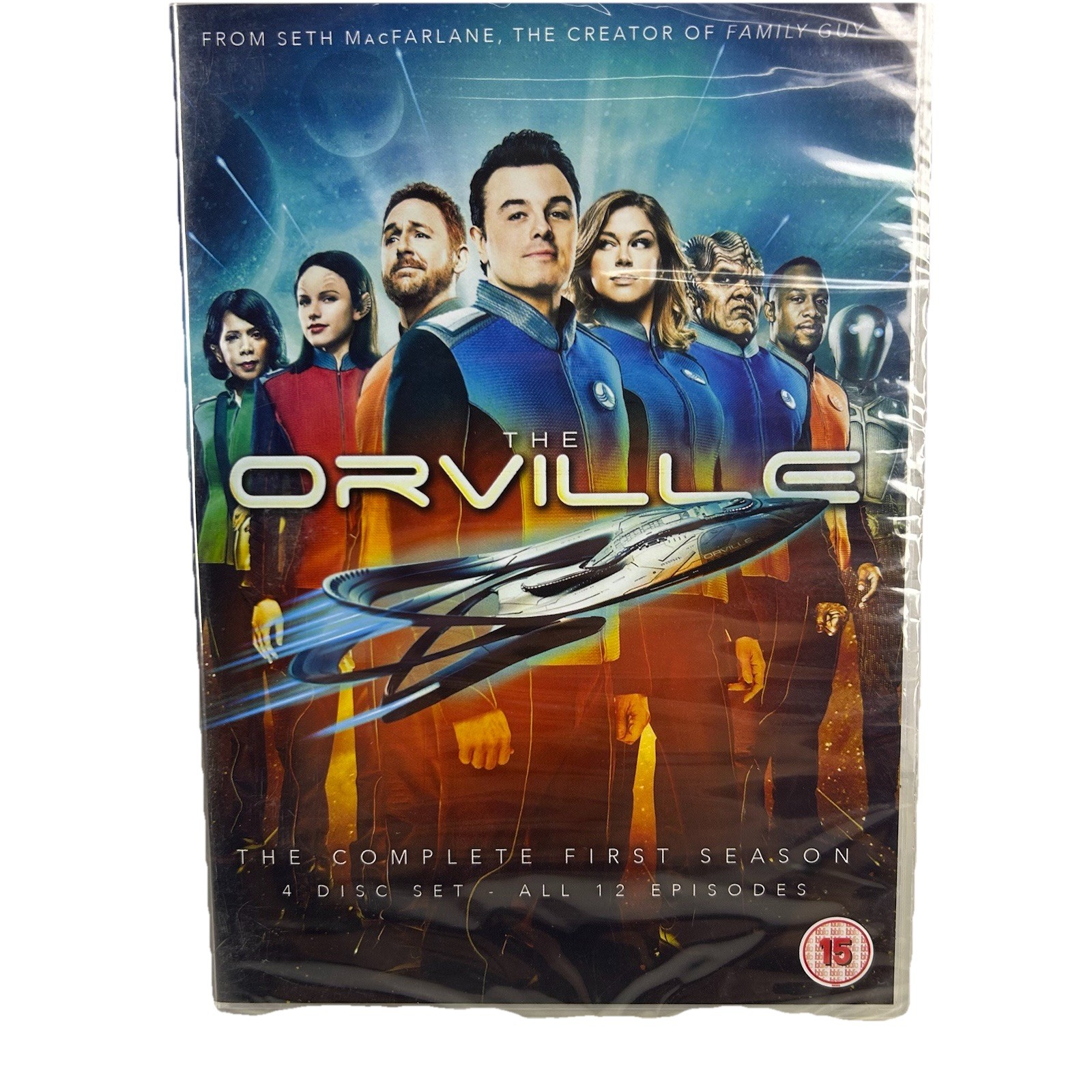 The Orville Season 1 DVD Boxset Seth MacFarlane Region 2 Brand New Sealed