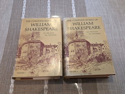 The Complete Works of William Shakespeare Volume 1 and 2 Doubleday BCE