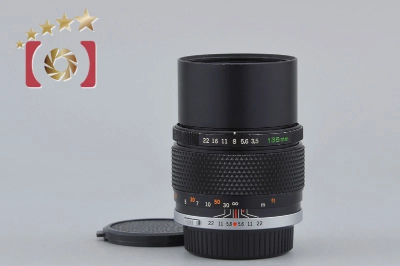 【超極上品】OLYMPUS 135mm 4.5 65-116 Olympus OM-System Zuiko Auto-Macro 135mm f4.5 w/65-116 Extension