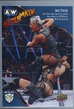 2023 Upper Deck AEW Match Dated Moments PPV Aftermath Achievement Toni Storm