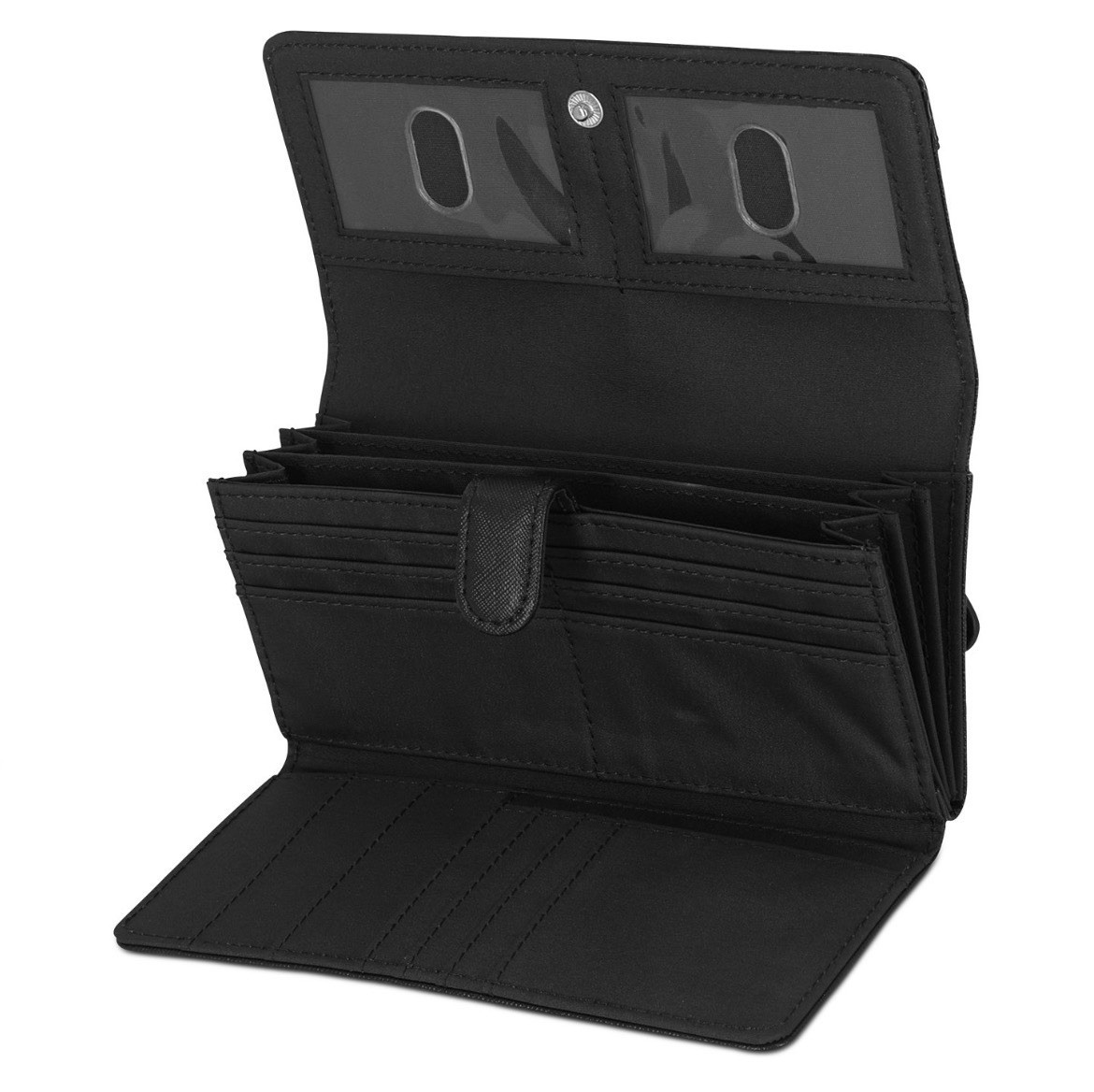 Giani Bernini Women's Receipt Manager Wallet, Black thumbnail 2