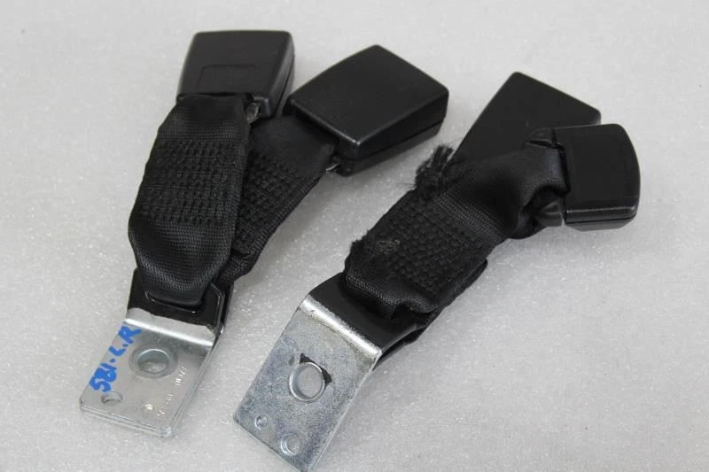 Jaguar XF 2009 2010 2011 2012 2013 2014 2015 CINTURÓN DE SEGURIDAD TRASERO HEBILLAS NEGRO Foto 2 de 4