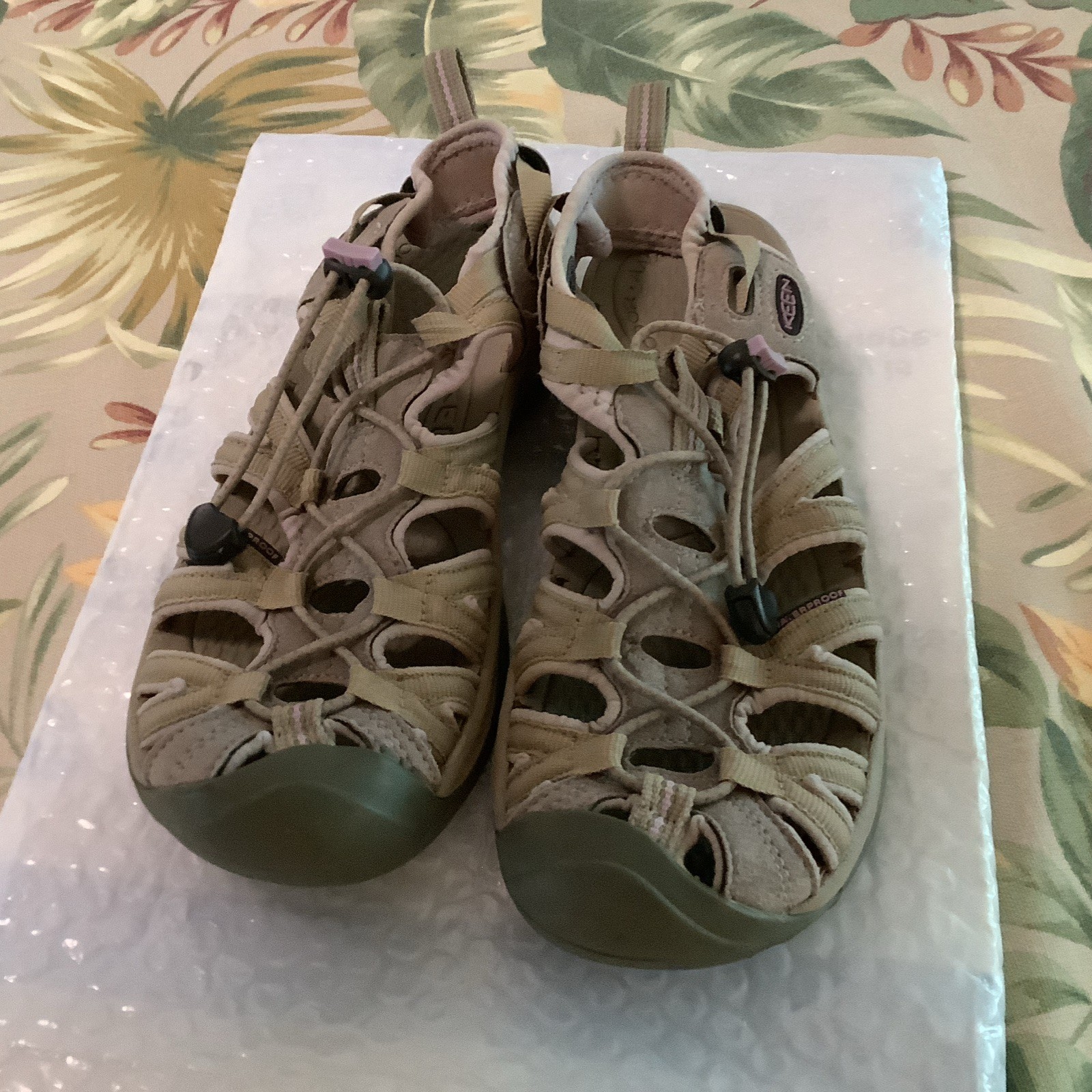 Keen Sandali Sportivi Donna 7 Beige Impermeabili Scarpe da Escursionismo Acqua