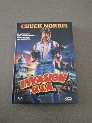 Invasion U.S.A. , NSM Mediabook Limited Edition 743/777 Cover A , Chuck Norris 