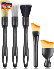 Auto Reinigung Pinsel Set, Ultra Weiche Car Detailingbürste, Wildschwein Staubbü