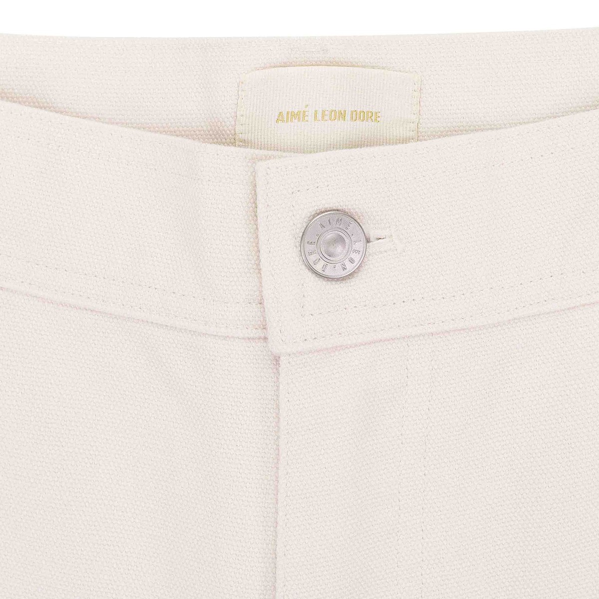 NWT AIME LEON DORE CREAM  CARPENTER PANTS SIZE L $270 View 3