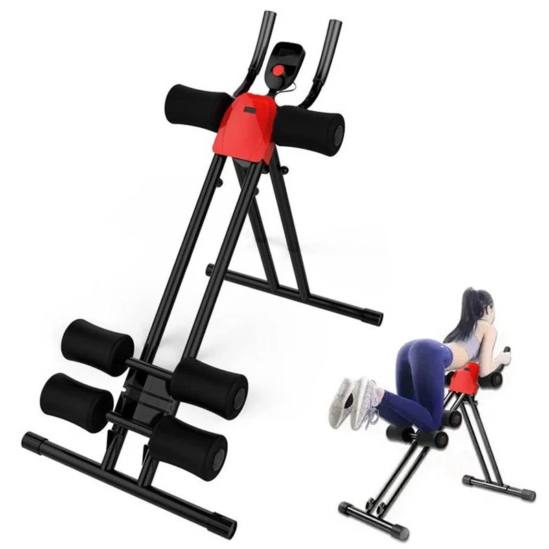 Abdominal Exercise Machine Ab Cruncher Trainer Body Shaper Equipment Trainer Gym