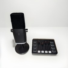 FiFine AM8 XLR USB Dynamic Microphone Ampligame Black