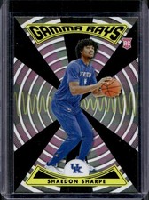 2022-23 Chronicles Draft Picks Shaedon Sharpe Gamma Rays RC #ZG-SSH Wildcats