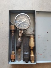 Vintage Allstate Engine Compression Tester And Vacuum Gauge