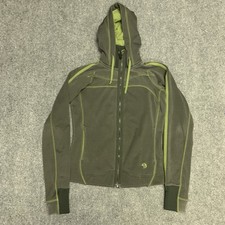 MOUNTAIN HARDWEAR Sweatshirt HOODED Sweater Small Full Zip Hoodie Jacket