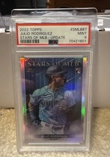 🔥PSA 9🔥2022 Topps Update Series - Stars of Mlb Julio Rodriguez #SMLB-87 (RC)