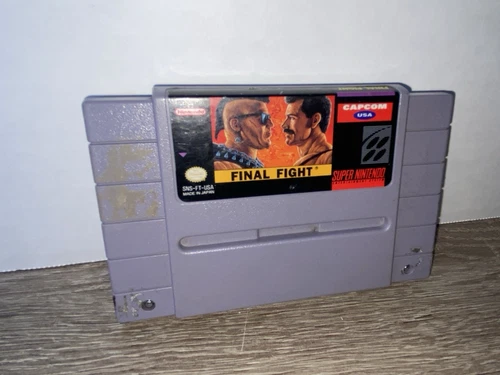 Final Fight Super Nintendo SNES Nintendo Authentic Cartridge Only - Tested