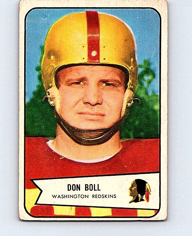 Don Boll #89 (Football Cards 1954 Bowman) — is it worth grading?