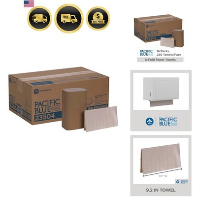 Recycled Paper Towels Biodegradable Absorbent Durable Eco Friendly 250 Sheets