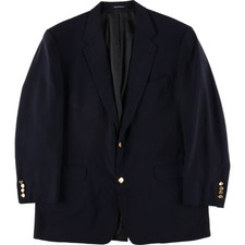 Used Austin Reed navy blazer tailored jacket made in USA men's size L equivalent
