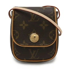 Louis Vuitton Pochette Cancun Monogram Shoulder Bag Women Brown One Size