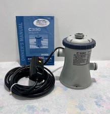 INTEX C330 Krystal Clear Filter Pump - with T...