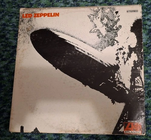 LED ZEPPELEN SELF TITLED LP ATLANTIC SD-8216