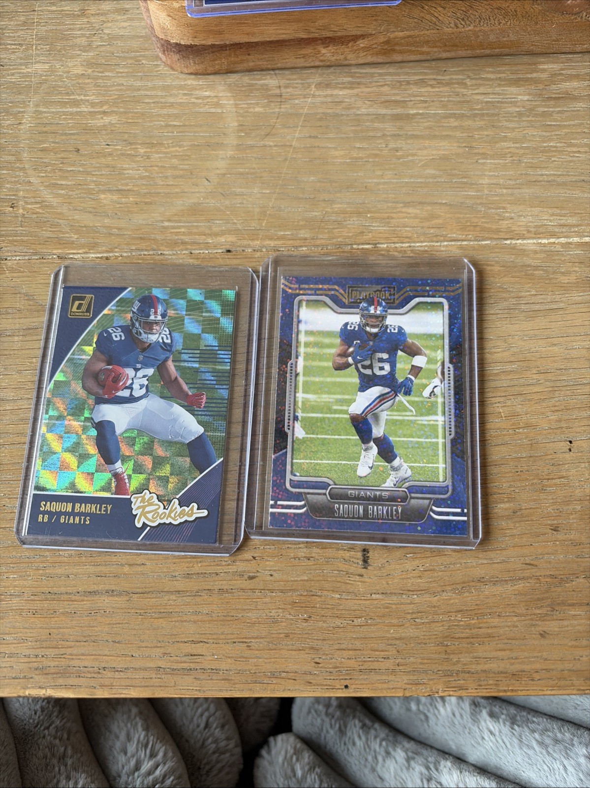 2018 Panini Donruss - The Rookies Saquon Barkley #R-6 (RC)