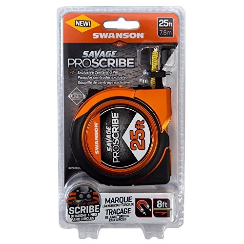 Swanson Tool SVPS25M1 25-Feet Magnetic Savage Proscribe Tape Measure 25 Ft. - Image 3 of 4