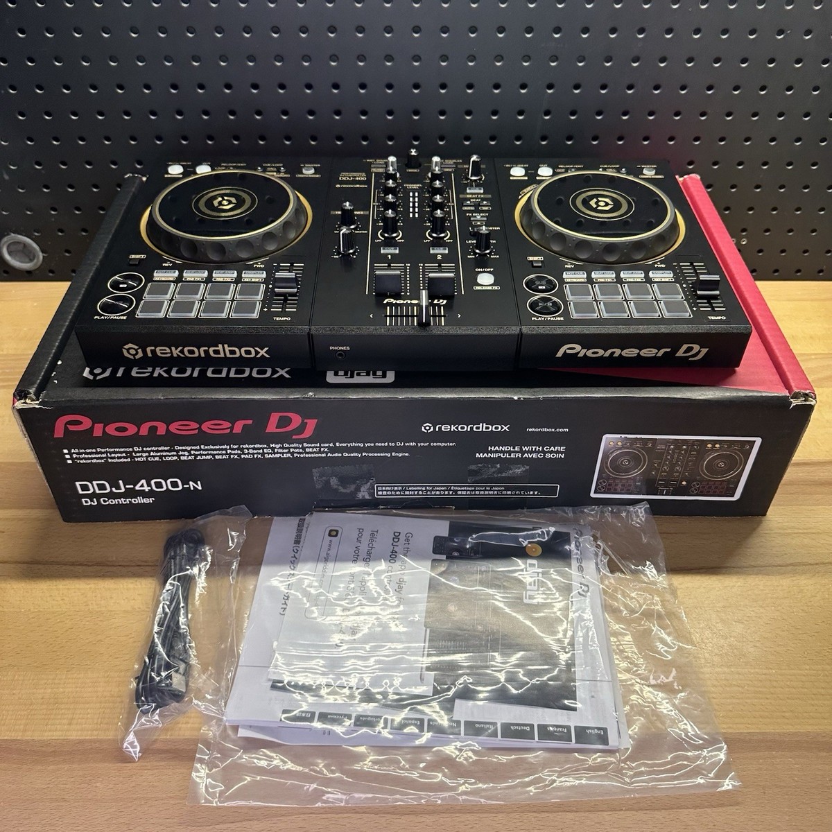 DJ Pioneer DDJ-400-N Controller - DDJ-400 Rekordbox Edition Gold