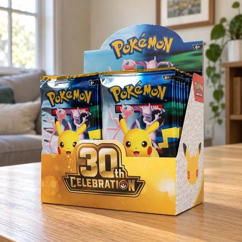 Pokémon TCG 30th Celebration Booster Box English 36 Packs 216 Cards - product listing photo