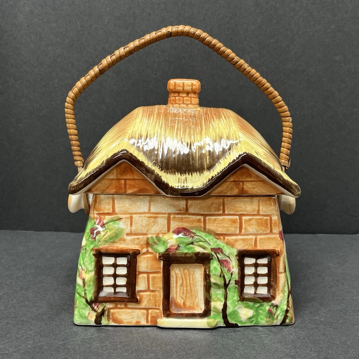 Japan Biscuit Jar In Vintage Collectible Cookie Jars Pre-1970 for