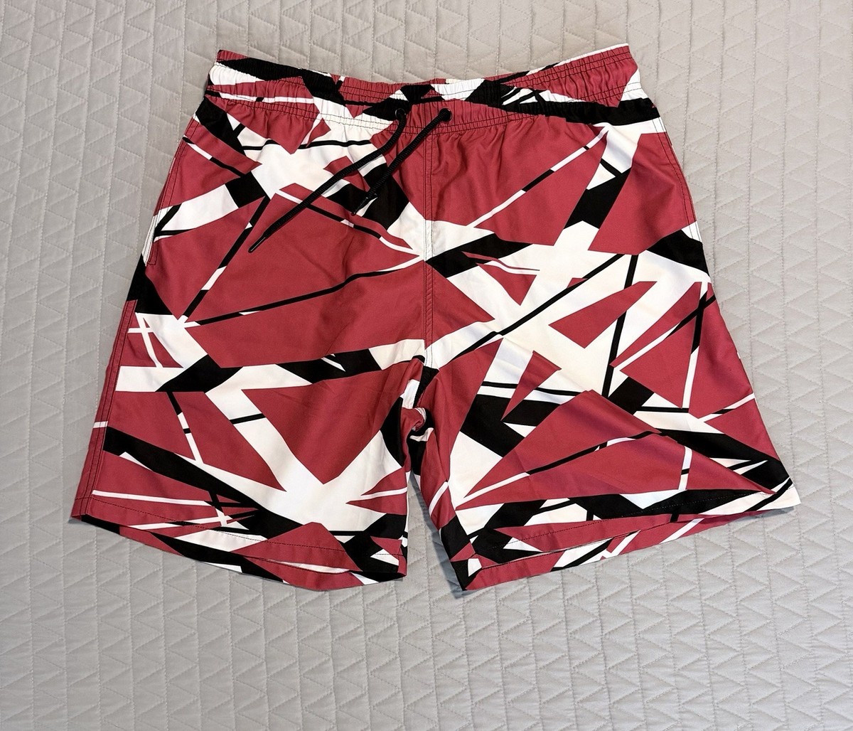 Eddie Van Halen Rare official EVH 5150 Frankenstrat board Shorts