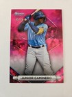 2023 Bowman Sterling - Prospects Junior Caminero /75 #BSP-77 Magenta Refractor