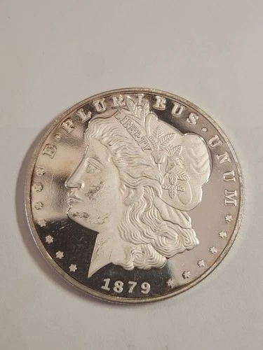 1879 CC Morgan Silver Dollar Tribune Proof