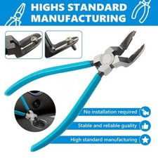 Blue Handle Car Trim Removal Tool Pry Bar for Auto Panel Clip Fastener Remover