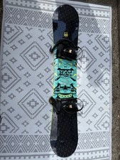 Lamar O-matic Celebrity Snowboard 158cm with Bindings & Bag