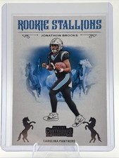 2024 Panini Contenders - Rookie Stallions Jonathon Brooks #23 (RC)