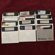 Commodore 64 5.25" Disks LOT Of 12 B3656