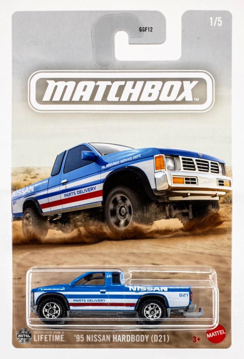 2025 Matchbox American Trucks #1 '95 Nissan Hardbody (D21) BLUE