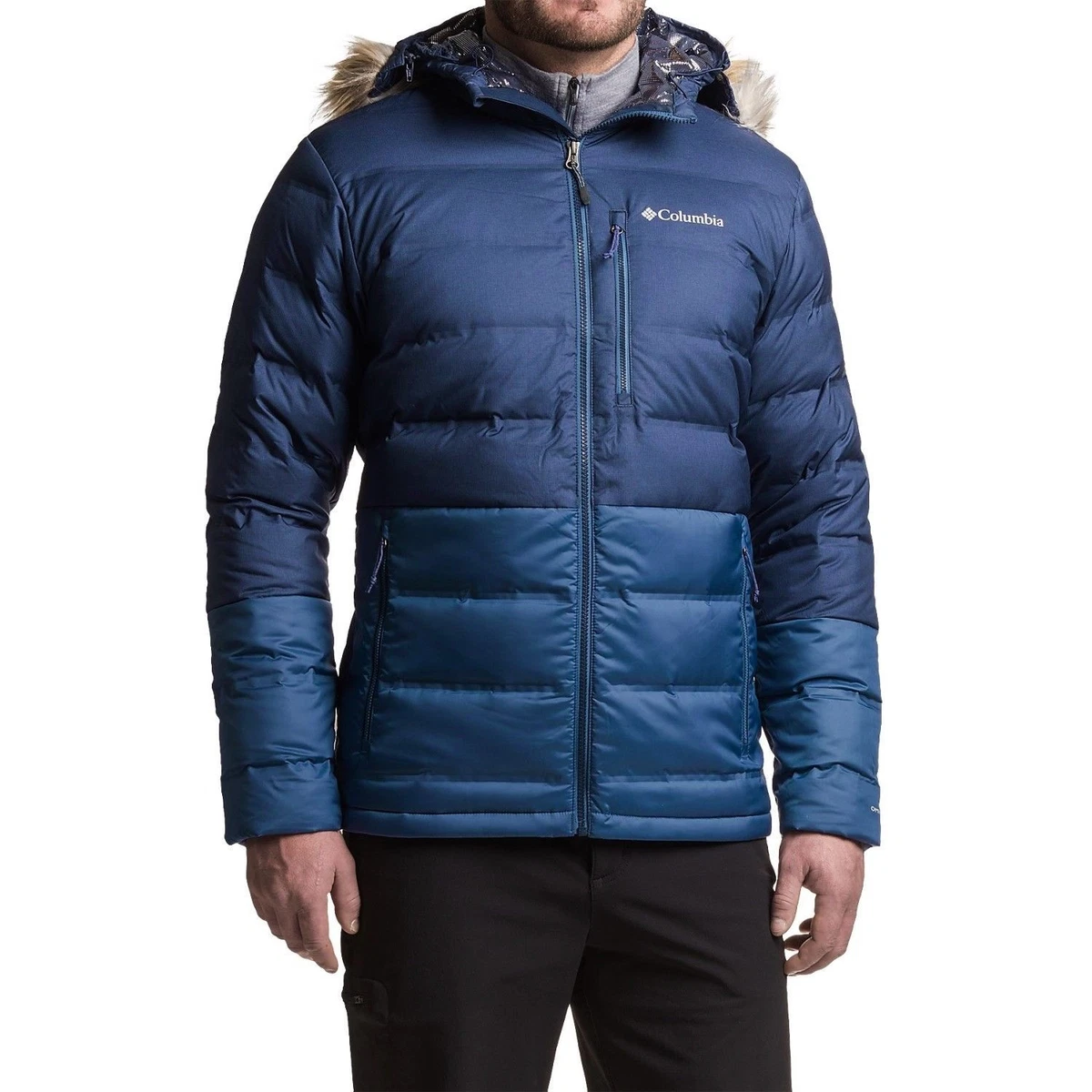 Columbia men's north sales protection hooded jacket