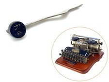 Original R 4 Key for Hammond Typewriter Antique Part Vtg Keytop 12 Multiplex thumbnail