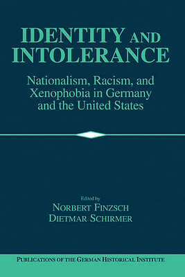 Identity and Intolerance Finzsch Schirmer Hardback Cambridge University Press