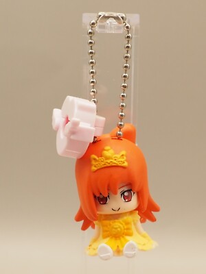 Princess Sunny Smile Precure Face Change Swing Keychain Mini Figure Japan K518