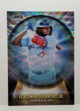 2021 Topps Stadium Club Chrome Vladimir Guerrero Jr CRYSTAL BALL WAVE REFRACTOR