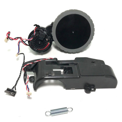 Ecovacs Deebot 901 900 DE5G RIGHT MAIN WHEEL w MOTOR & SPRING Genuine OEM Part
