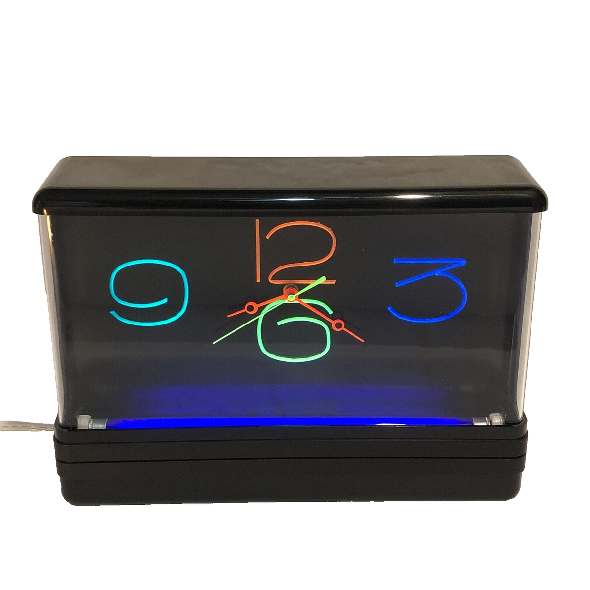 Vintage 80s 1980s Nuon Klock Blacklight Clock With Original Box | eBay