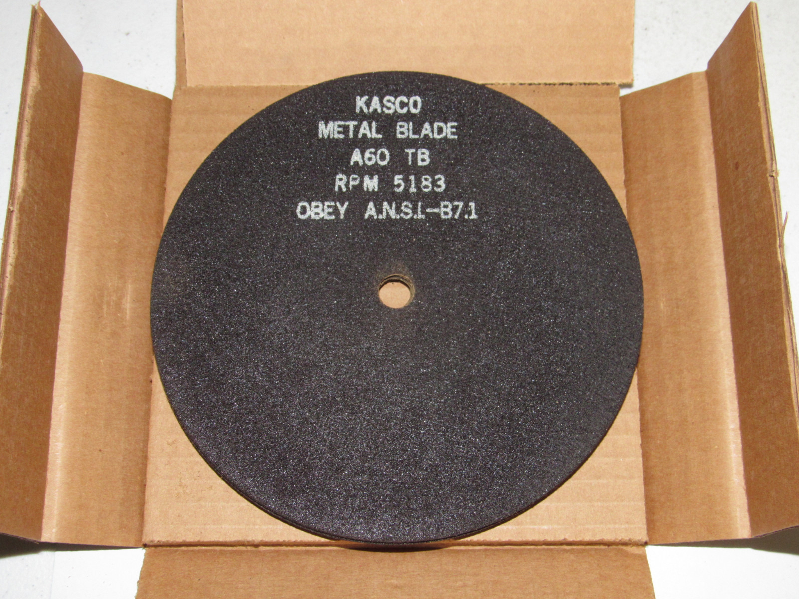 10 KASCO 7" x 1/32" x 1/2" A60TB Metal CutOff Abrasive Grinding Discs