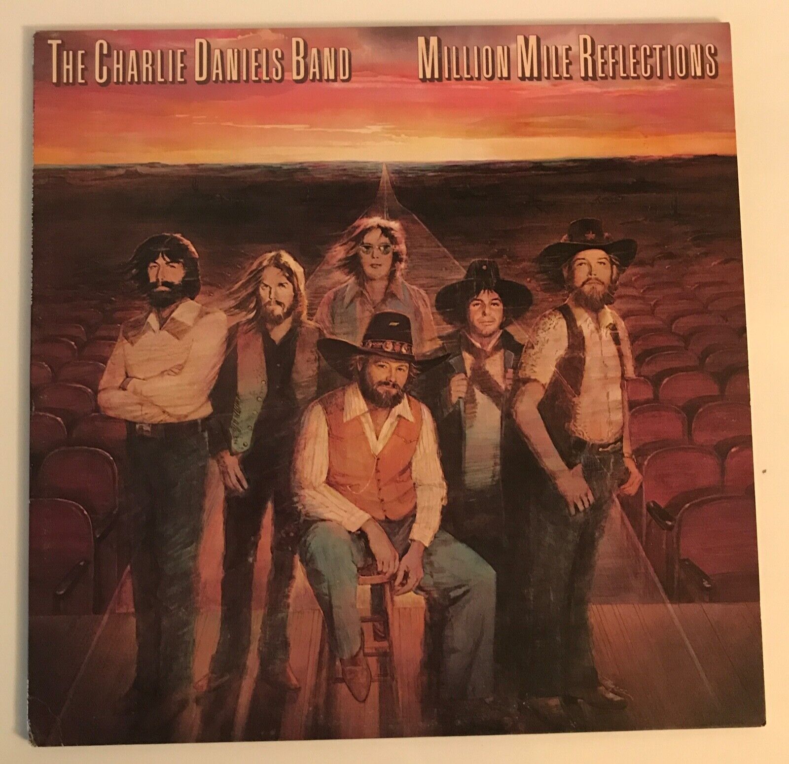 The Charlie Daniels Band Million Mile Reflections Vinyl LP  Fiddle Country Rock