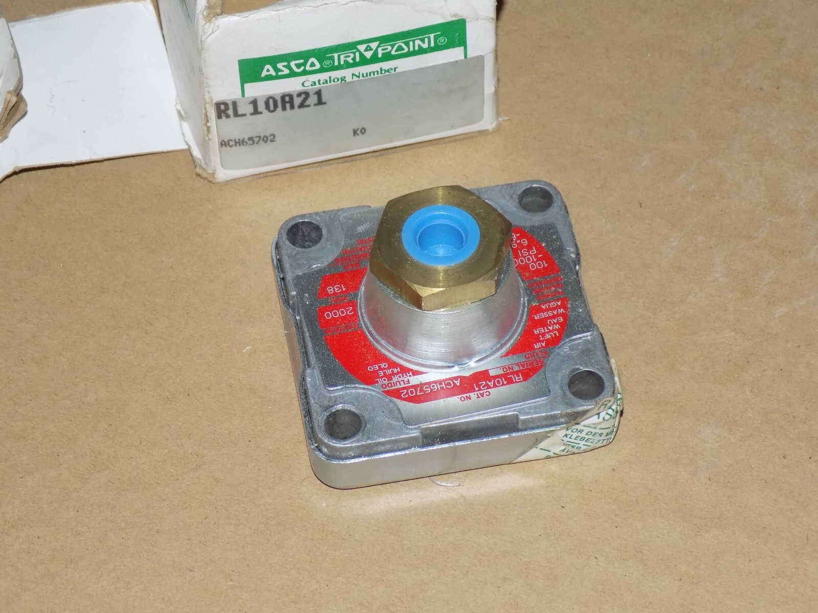ASCO Pressure Switch PA10A/RL10A21 for sale online eBay