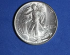 1945- Liberty Walking Half Dollar #P28945