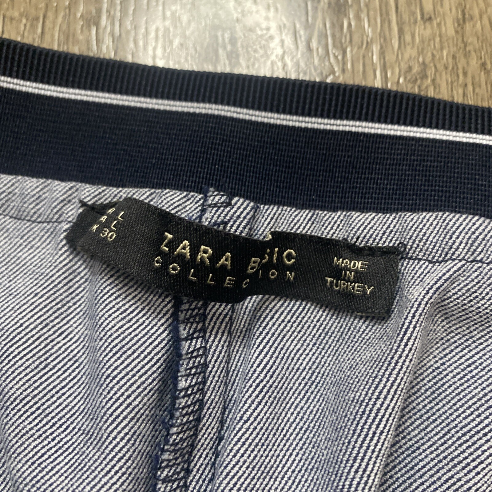 Zara Basic Collection Trousers Size Large 2240 - image 4